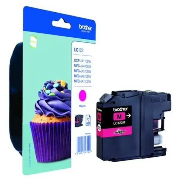 brother Brother Cartus LC123 Magenta