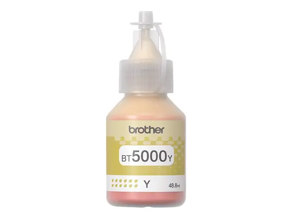 Brother BT5000Y - Cerneală Originală Yellow, Ultra High Yield, 5000 pagini