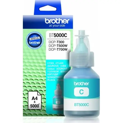 brother Cartus Brother BT5000C DCP-T300 DCP-T500W DCP-T700W MFC-T800W Cyan 5000 pag