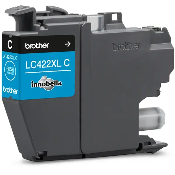 brother Cartus cerneala Brother LC422XLC, Original, Cyan, 1500 pagini