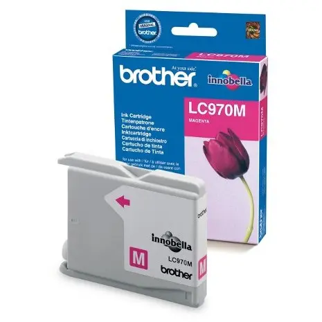 brother Cerneala Brother LC970M magenta | 300pgs | DCP135/ DCP150/ MFC235/ MFC260