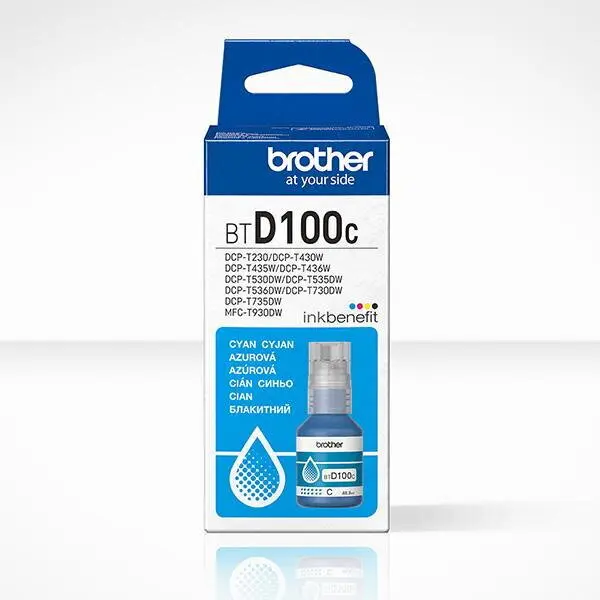 brother Cerneala Originala Brother BTD100C, 5000 Pagini, Cyan