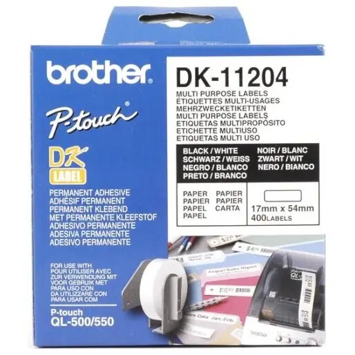 brother Consumabil Brother DK 11204 Multi purpose labels