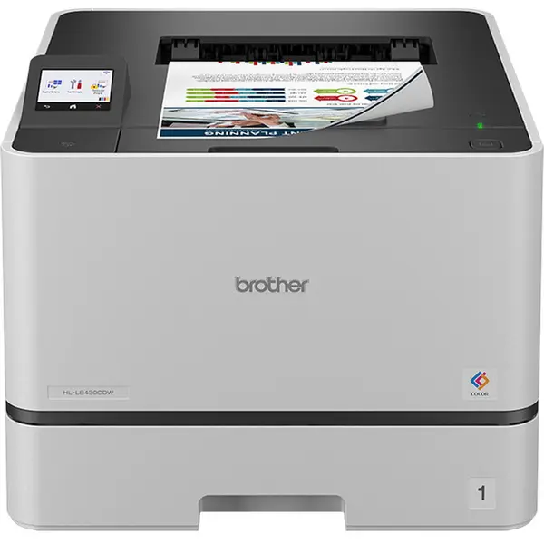 brother Imprimanta Brother HL-L8430CDW, Laser, Color, Format A4, Duplex, Retea, Wi-Fi