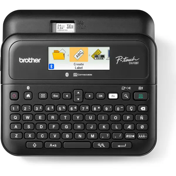 brother Imprimanta de etichete desktop Brother PT-D610BT P-touch, Negru