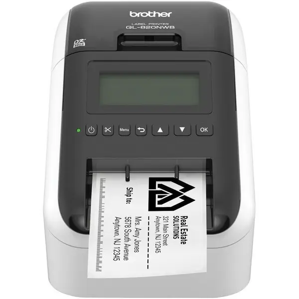 brother Imprimanta termica Brother QL-820NWB, Termic, Monocrom