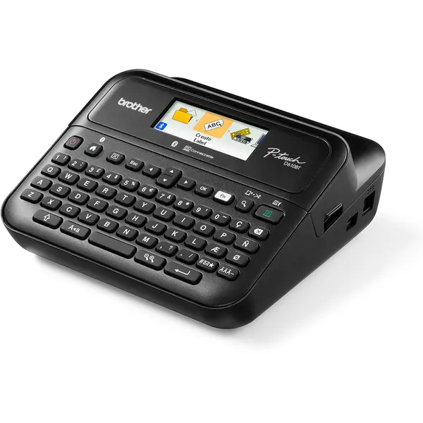 brother Imprimante de etichete Brother P-TOUCH D610BTVP, transfer termic, 180DPI, 30 mm/sec, cablu & Wireless, Bluetooth
