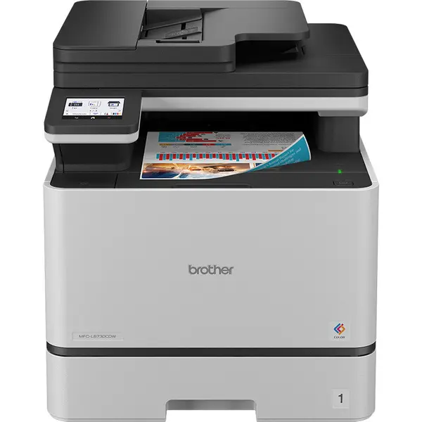 brother Multifunctionala Brother MFC-L8730CDW, Laser, Color, Format A4, Duplex, Retea, Wi-Fi, NFC, Fax