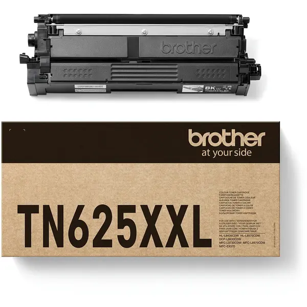 brother Toner Original Brother TN625XXLBK, Negru, 7500 pagini, pentru HL L8630| L8430| L8570|MFC L8730| L8970