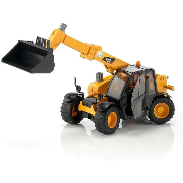 BRUDER Incarcator cu brat telescopic si cupa reglabila CAT, Bruder 02141