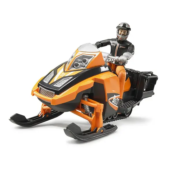 Bruder - Snowmobil Cu Sofer Si Accesorii