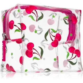 BrushArt Accessories Transparent cosmetic bag geantă de cosmetice transparentă