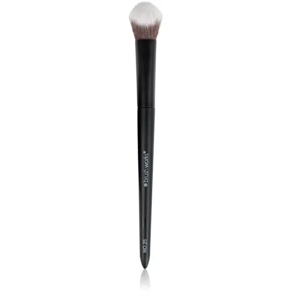 Brushworks Back Comb Brush pensula pentru corector tip NO. 25 1 buc