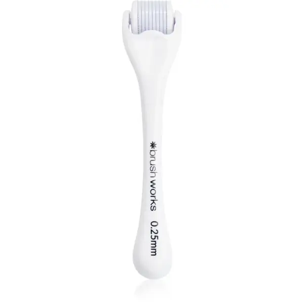 Brushworks Progression Micro Needle Derma Roller aplicator cu micro-ace faciale 0,25 mm 1 buc
