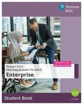 BTEC Tech Award 2022 Enterprise Student Book. 3 ed, Paperback/***