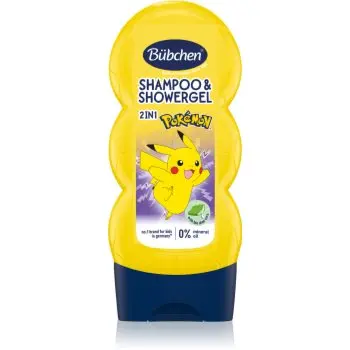 Bübchen Shampoo & Shower Gel Pokémon Gel de dus si sampon pentru copii