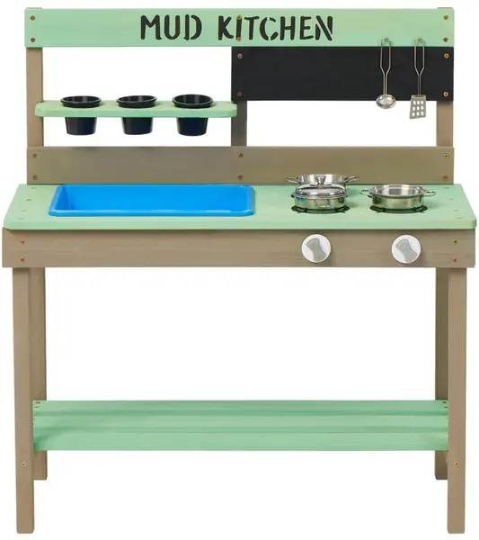 Bucătărie de grădina din lemn Ginger Home - Mud Kitchen, accesorii