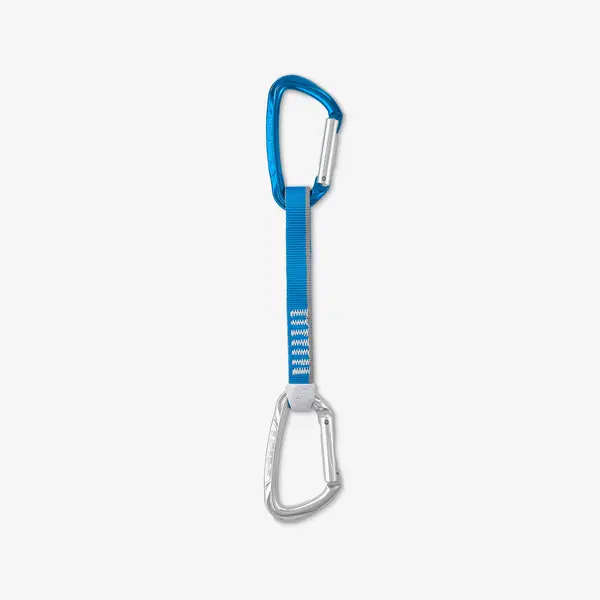Buclă Echipată Escaladă/Alpinism KLIMB 17cm Gri
