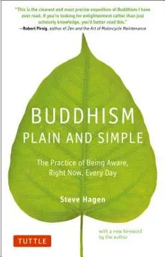Buddhism Plain and Simple: The Practice of Being Aware Right Now, Every Day - Steve Hagen