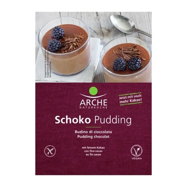Budinca Bio de Ciocolata, 50 g Arche Naturküche