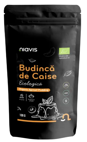 Budinca de caise fara gluten, 100g, Niavis