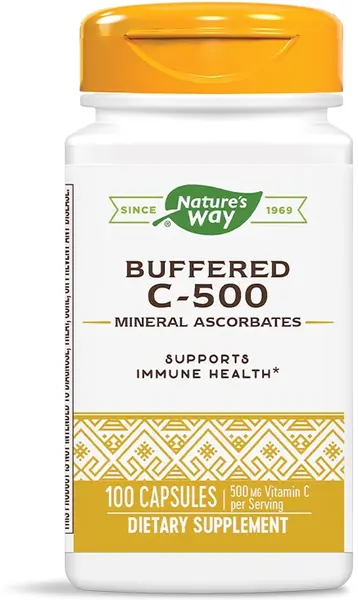 Buffered C-500, 500 mg, 100 capsule, Nature's Way