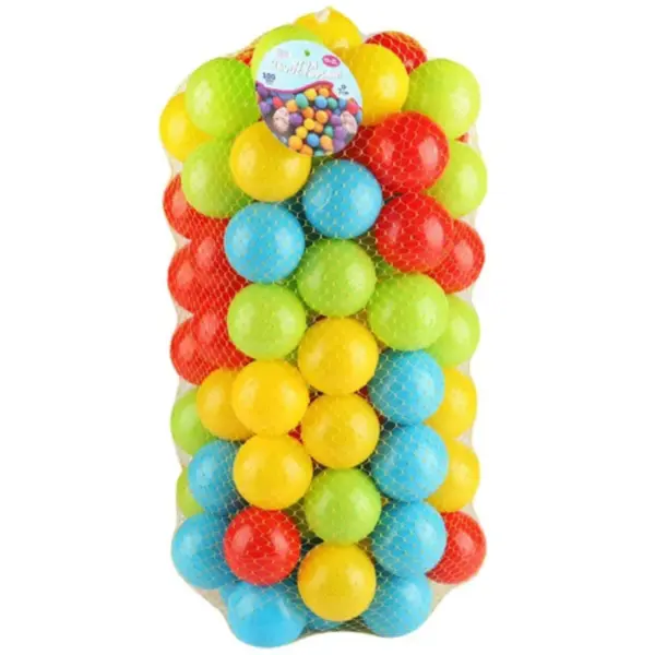 Bufnitel Set bile Bufnitel multicolore 100 buc - 7cm