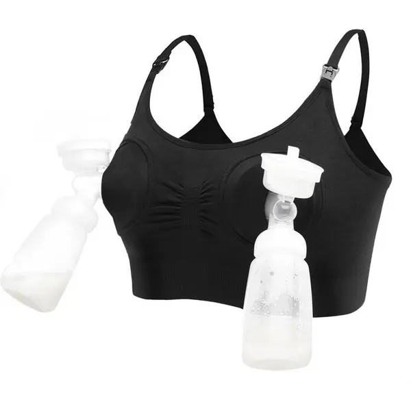 Bufnitel Sutien 2 in1 - Alaptare si sustinere pompa san (negru)
