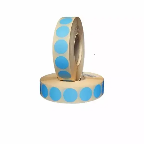 Buline autoadezive rotunde 18 mm albastre 2820 etichete/rolă Buline autoadezive rotunde 18 mm albastre 2820 etichete/rolă