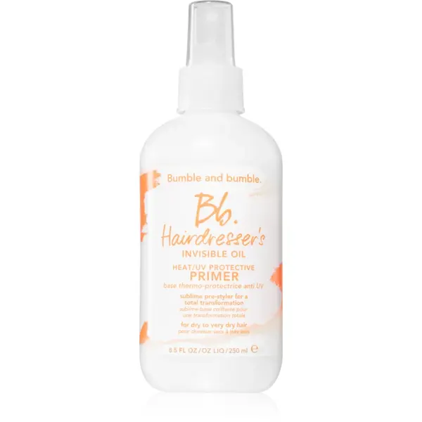 Bumble and bumble Hairdresser's Invisible Oil Heat/UV Protective Primer primer spay pentru machiaj pentru un aspect perfect al parului 250 ml