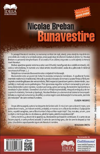 Bunavestire | Nicolae Breban
