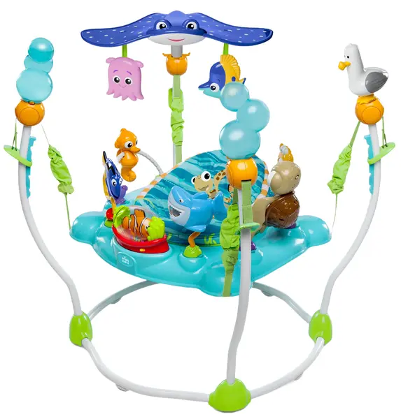 Bungee cu suport Bright Starts Disney Baby - În căutarea lui Nemo
