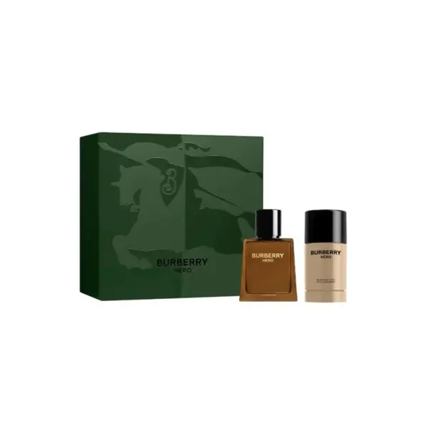 Burberry Hero Set cadou pentru Bărbați Volum 50 ml EDP ​​​​+ deodorant stick 75 ml