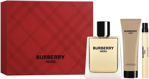 Burberry SetHero - Apă de toaletă , 100 si 10 ml + Gel de duș, 75 ml