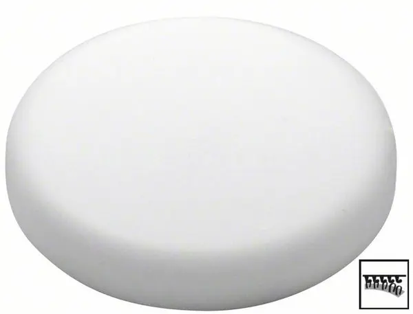 Burete abraziv lustruire GPO 14CE, tip: disc, moale, diametru: 170 mm, culoare: alb, velcro, suporturi de montare: pentru un disc de rezistenta, 1 buc, pentru dispozitiv (model): GPO 14 CE