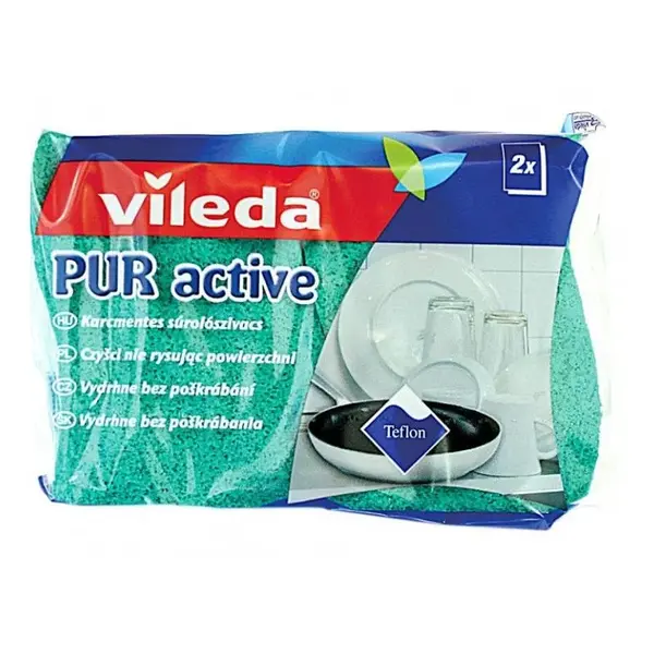 Burete de vase teflon Vileda - 2 buc Burete de vase teflon Vileda - 2 buc