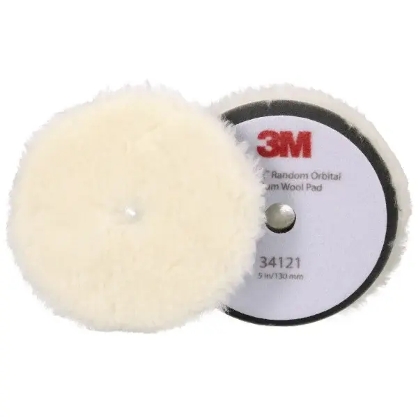 Burete polis, disc, material: Lana, diametru: 130 mm, 6 buc