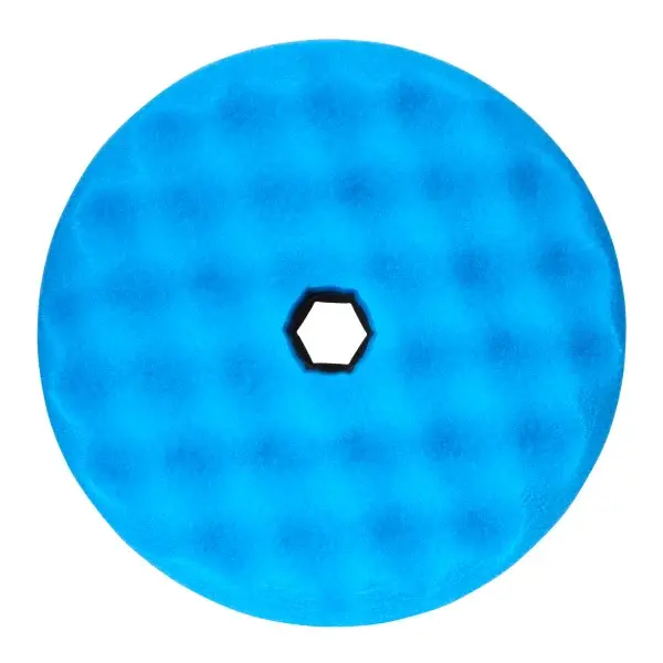 Burete polis fin cu fata dubla 3M Quick Connect, albastru, 150mm
