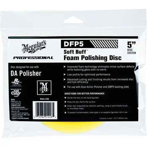 Burete polishat mediu 127 mm - Meguiar s DA Foam Polishing Disc 5