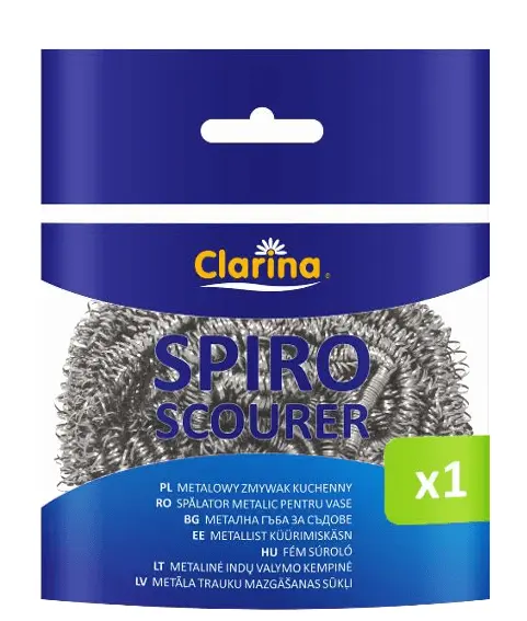 Burete vase Clarina inox 1 buc Burete vase Clarina inox 1 buc