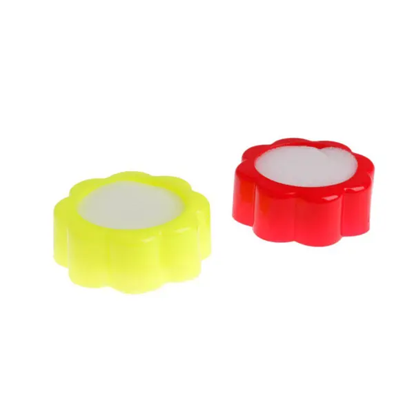 Buretieră cu apă tip floare pentru umezirea degetelor 6,8 x 6,8 x 2,4 cm Buretieră cu apă tip floare pentru umezirea degetelor 6,8 x 6,8 x 2,4 cm