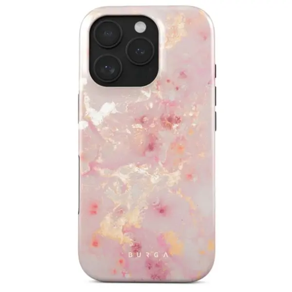 Burga Husa Dual Layer Golden Coral iPhone 16 Pro Max