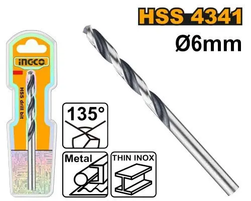 Burghiu HSS Metal 5.5mm INGCO DBT1200554