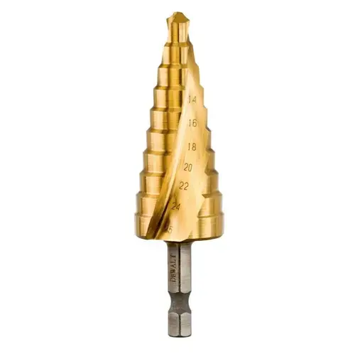 Burghiu in trepte DeWALT DT5030-QZ, 14-25mm, impact, 1/4inch