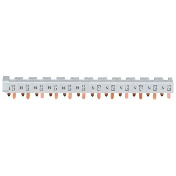 Busbar impartire faze pt. sigurante P+N Hager KBN663A