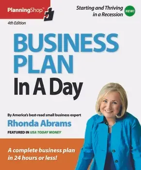 Business Plan in a Day, Paperback/Rhonda Abrams