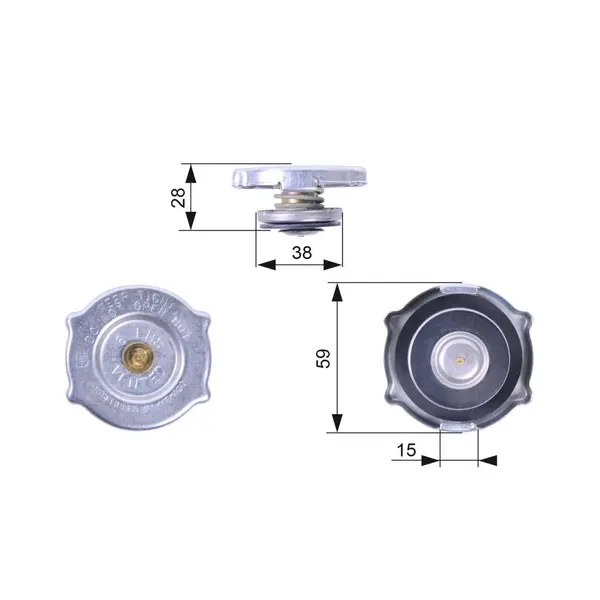 buson,radiator GATES RC135