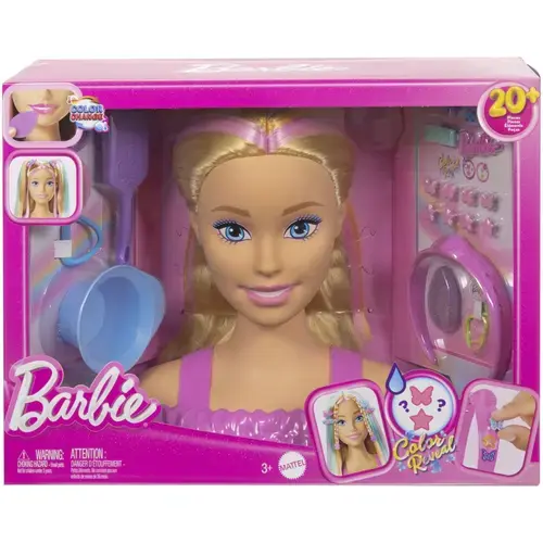 Bust papusa Barbie - Beauty model, pentru coafat
