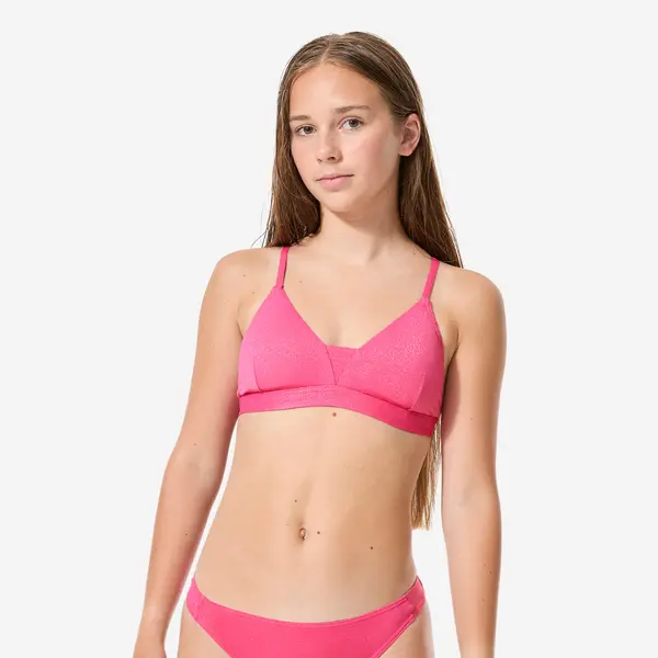 Bustieră de baie lurex surf spate în X reglabil Lizy Roz Fete