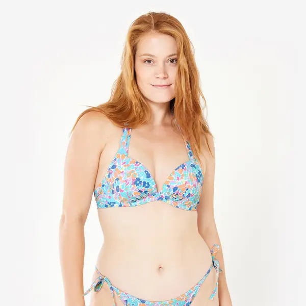 Bustieră de baie push up surf flori Elena preerie multicolor Damă